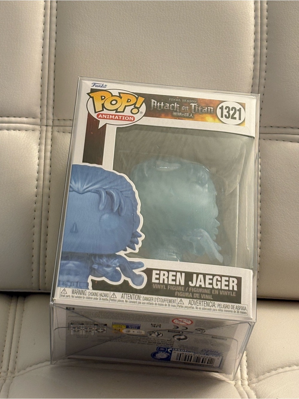 Eren Jaeger Attack on Titan Anime Funko Pop 1321